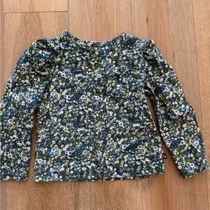 Toddler Floral Long Sleeve Top